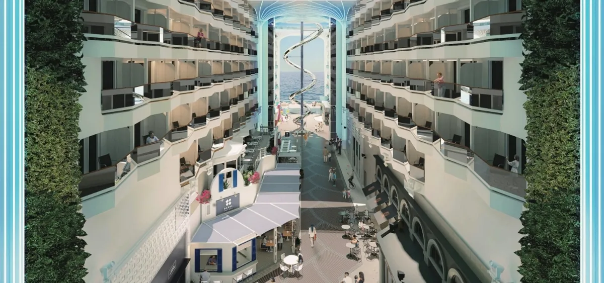 4- THE PROMENADE & LED DOME <br>ALLEE CENTRALE IMMERSIVE