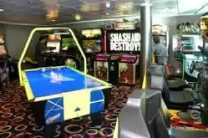 Salle de jeux vidéo
